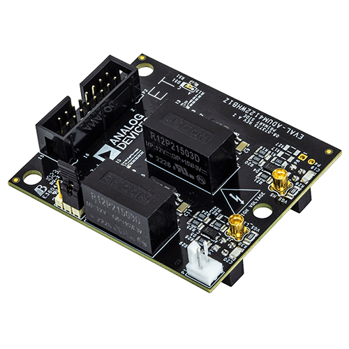 Product shot of the Analog Devices ADuM4122 Half Bridge Gate Driver Board