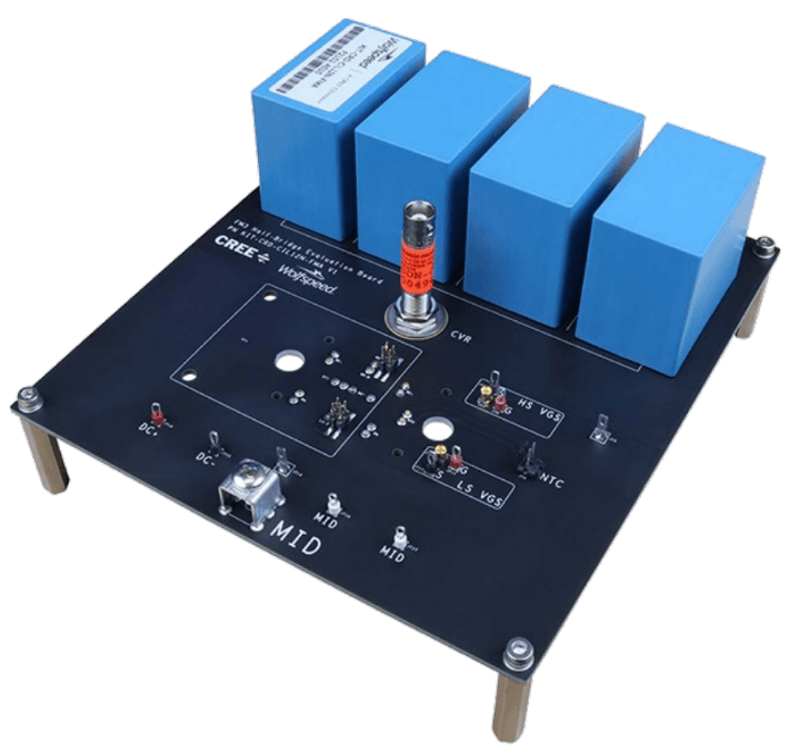 Product shot of Wolfspeed's KIT-CRD-CIL12N-FMA Evaluation Board