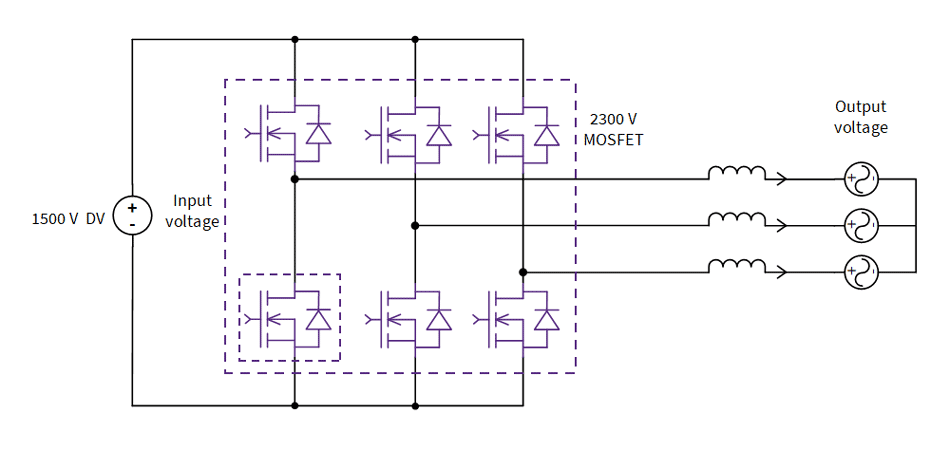 Six-Switches-2-level-inverter