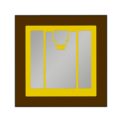 Rendering of Wolfspeed's 10000 V Bare Die silicon carbide (SiC) MOSFET