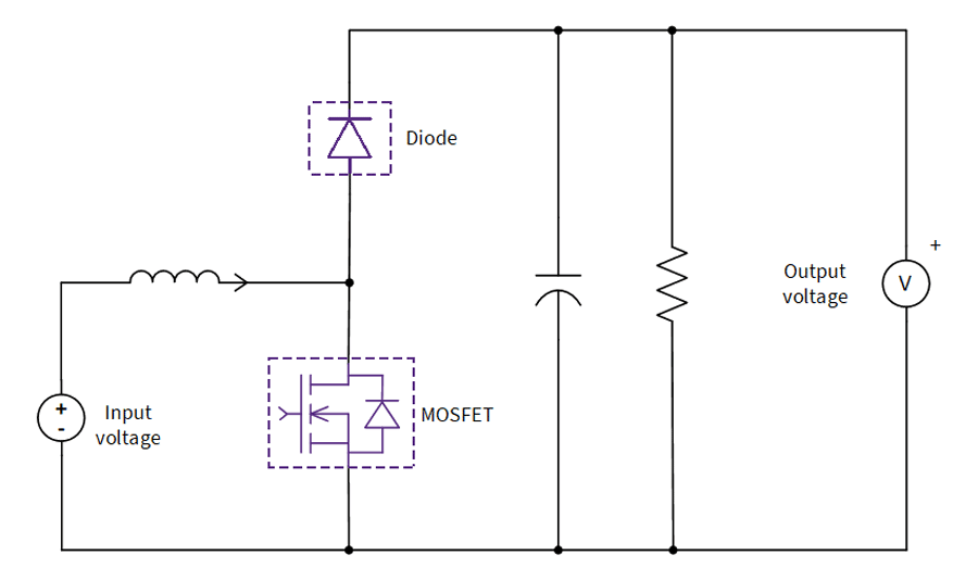 2-level-Boost-Converter